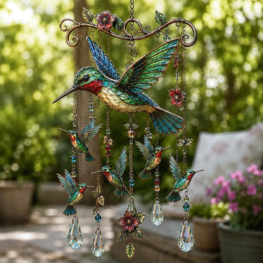 🔥Last Day 49% OFF - 🐦🎐Graceful Hummingbird Wind Chime