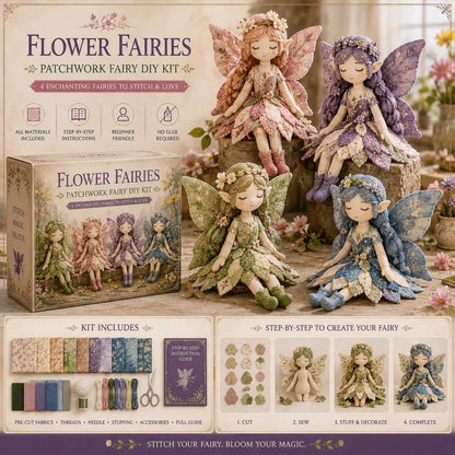 🔥LAST DAY 50% OFF - 🧵Fairy Patchwork DIY Collection