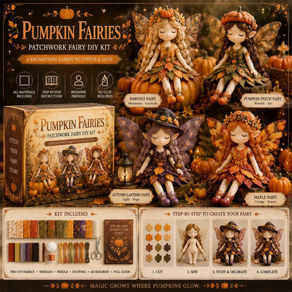 🔥LAST DAY 50% OFF - 🧵Fairy Patchwork DIY Collection