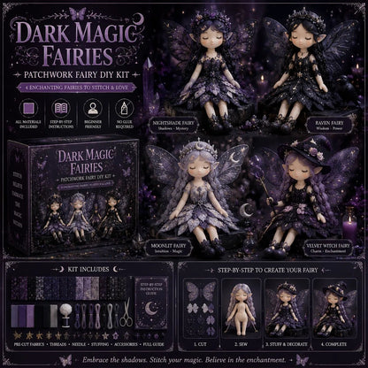 🔥LAST DAY 50% OFF - 🧵Fairy Patchwork DIY Collection
