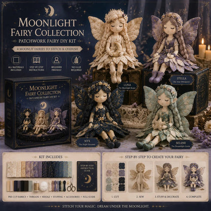 🔥LAST DAY 50% OFF - 🧵Fairy Patchwork DIY Collection