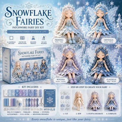 🔥LAST DAY 50% OFF - 🧵Fairy Patchwork DIY Collection
