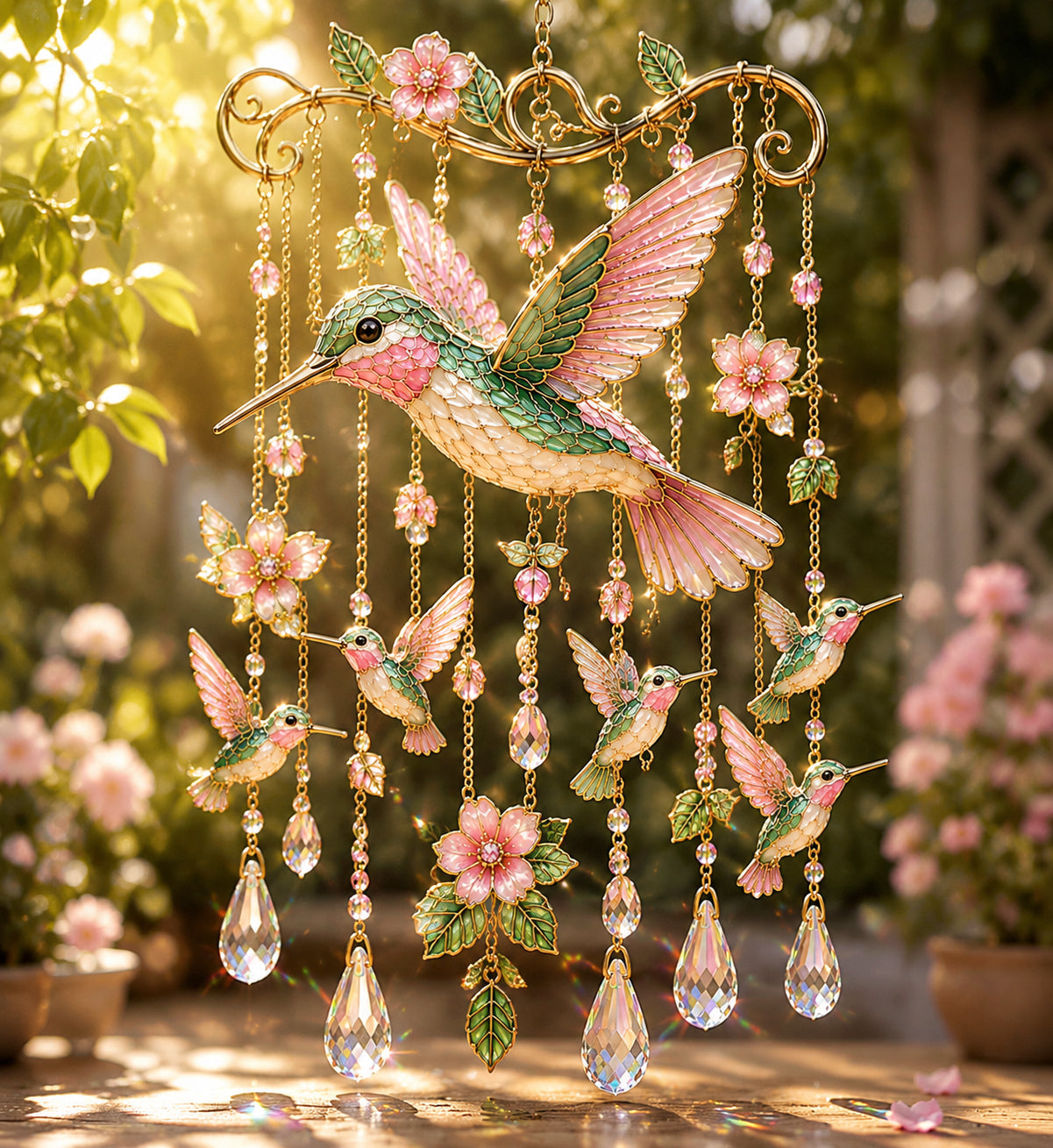 🔥Last Day 49% OFF - 🐦🎐Graceful Hummingbird Wind Chime