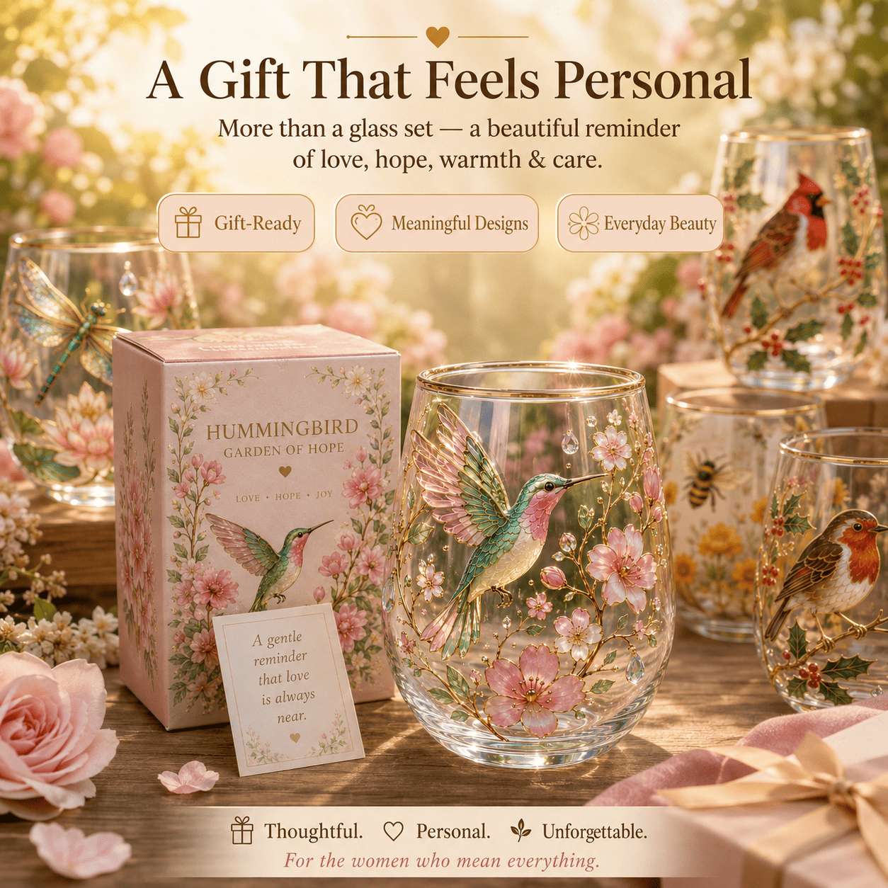 💝 Some Gifts Say “I Remembered” — This One Says “I Thought About You” 🌸 | Garden of Hope™ Limited Edition Gift Set