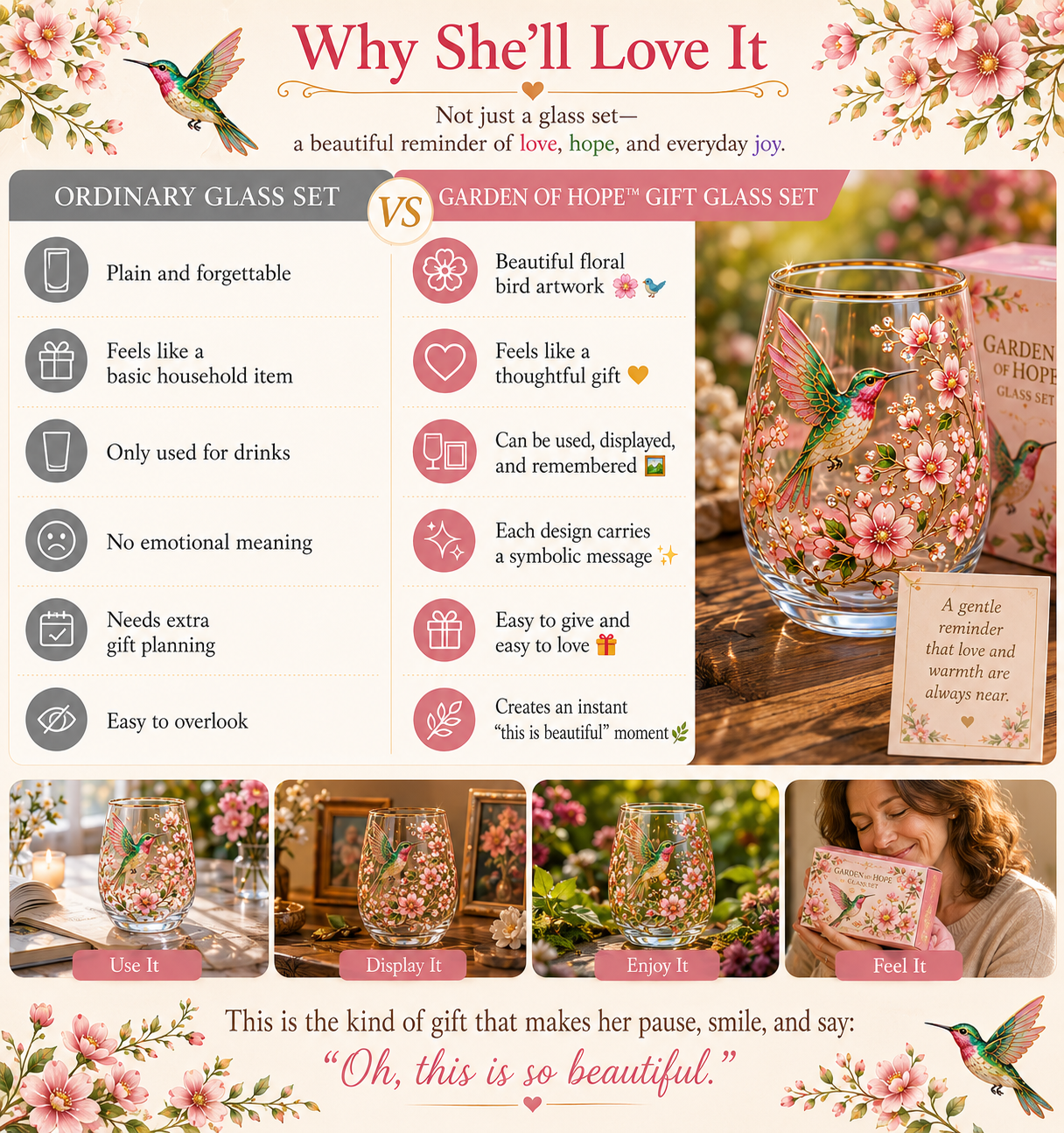 💝 Some Gifts Say “I Remembered” — This One Says “I Thought About You” 🌸 | Garden of Hope™ Limited Edition Gift Set
