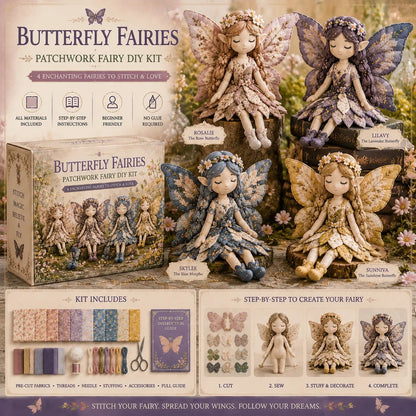 🔥LAST DAY 50% OFF - 🧵Fairy Patchwork DIY Collection